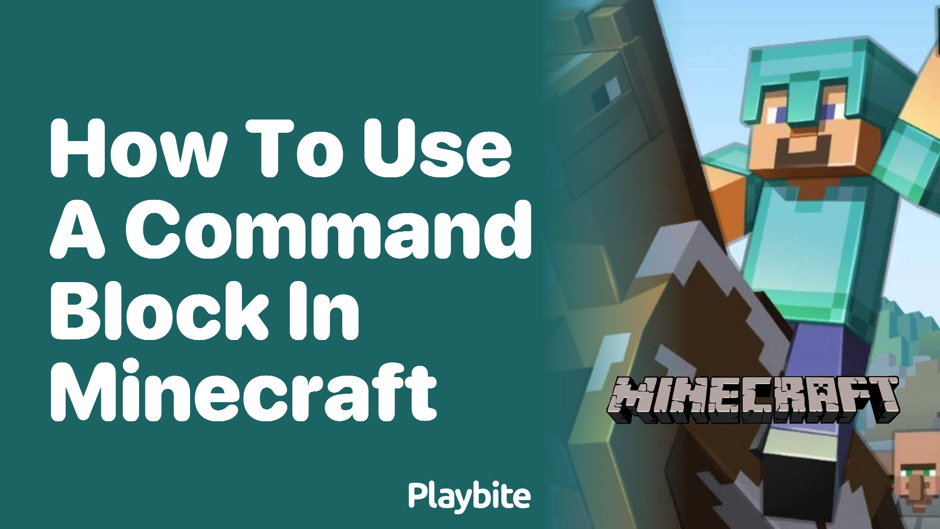 How to Use a Command Block in Minecraft Playbite