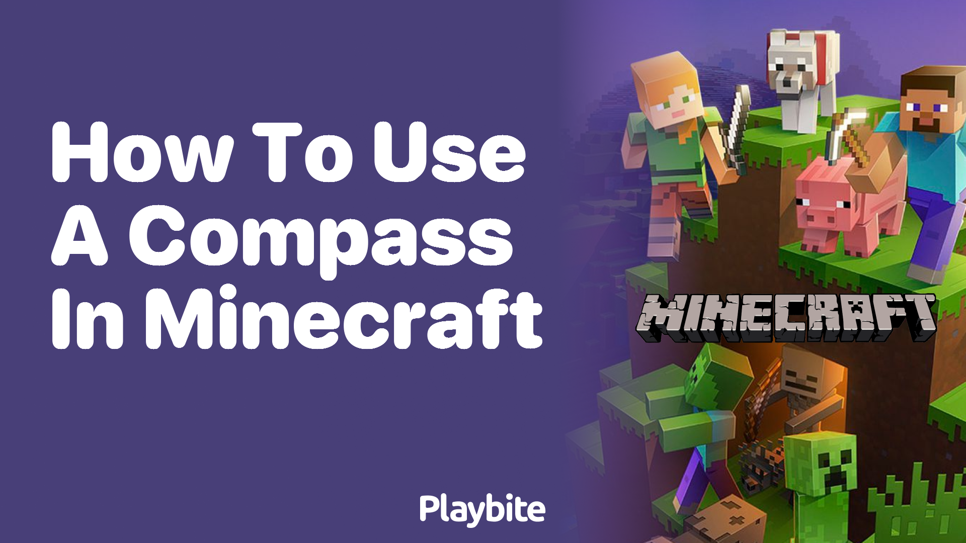 How to Use a Compass in Minecraft