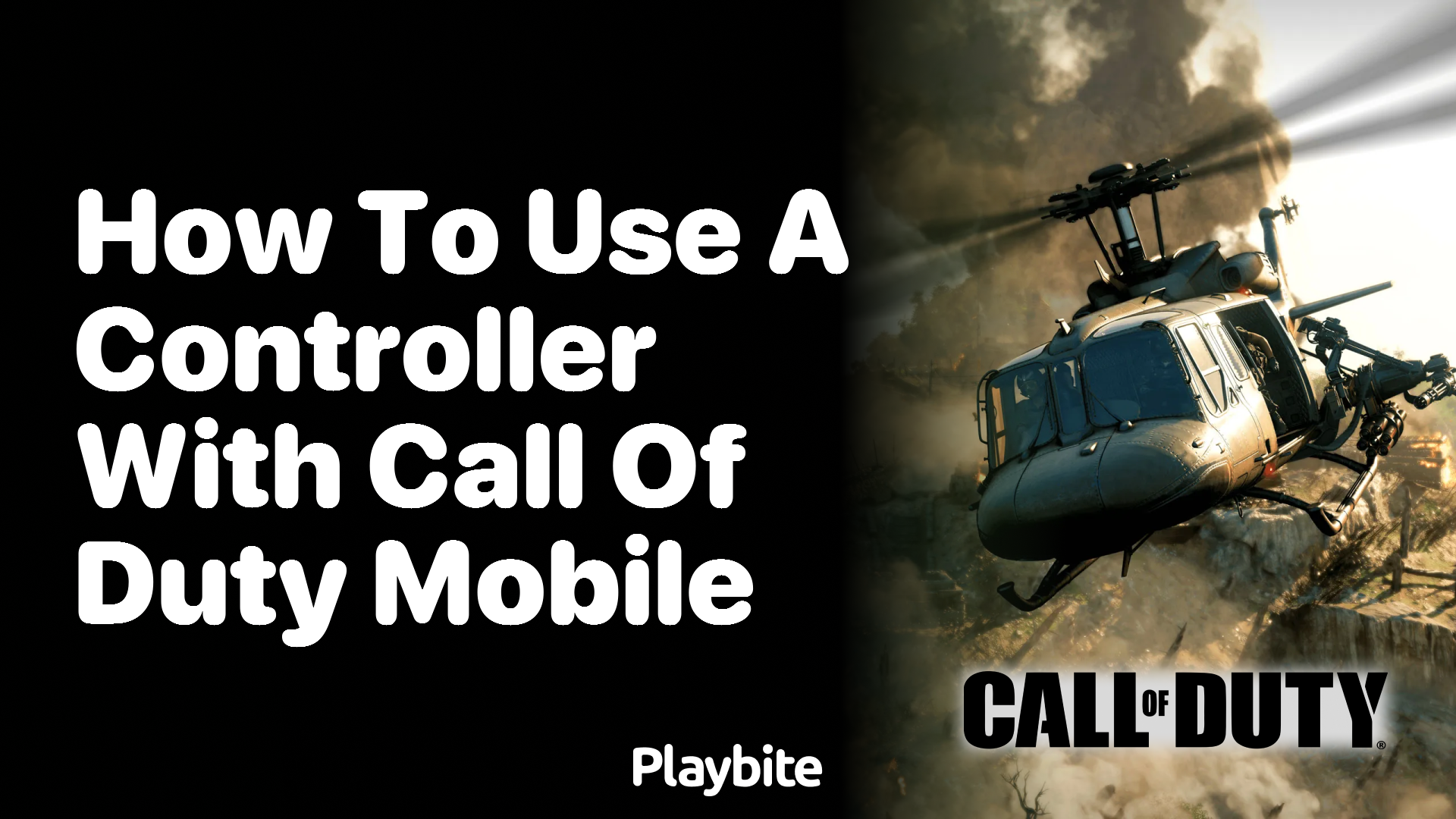 How to Use a Controller with Call of Duty Mobile