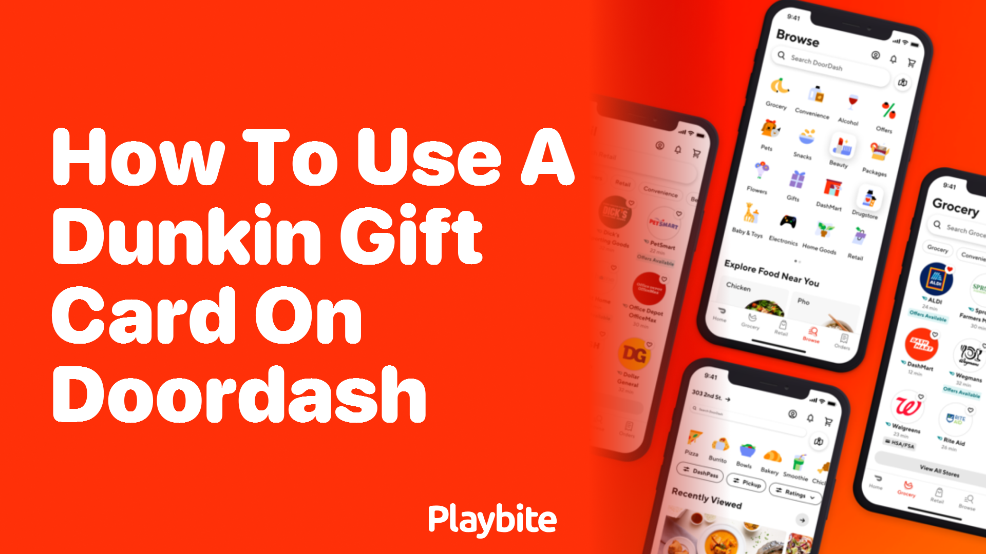 How to Use a Dunkin’ Gift Card on DoorDash