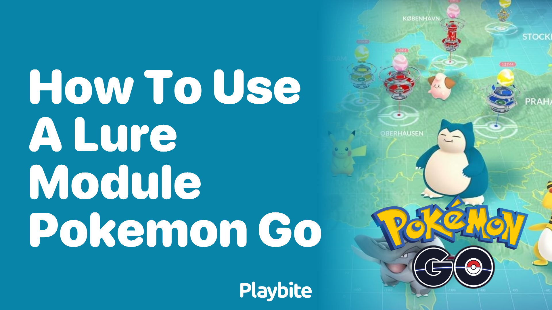 How to Use a Lure Module in Pokemon GO - Playbite