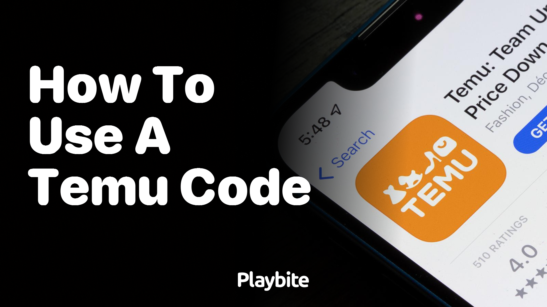 How to Use a Temu Code for Awesome Deals