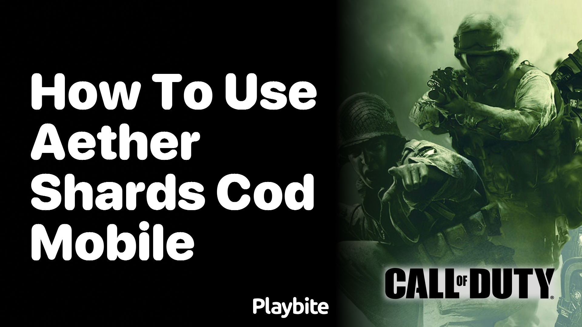 How to Use Aether Shards in COD Mobile