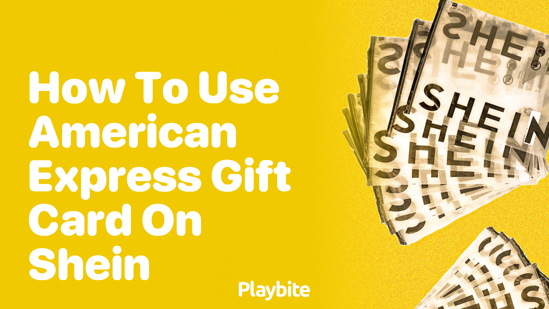 How to Use an American Express Gift Card on SHEIN - Playbite