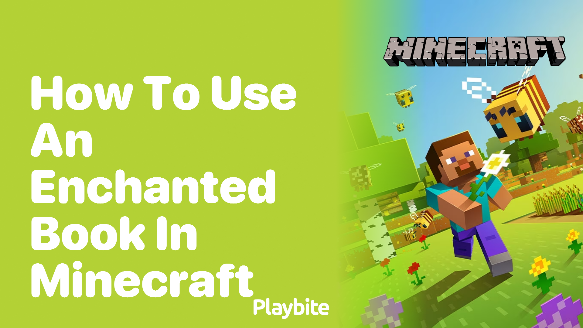 How to Use an Enchanted Book in Minecraft