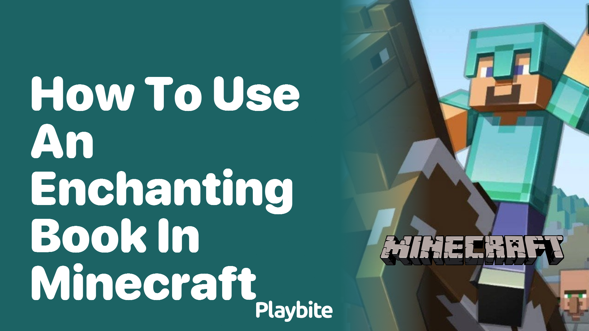 How to Use an Enchanting Book in Minecraft