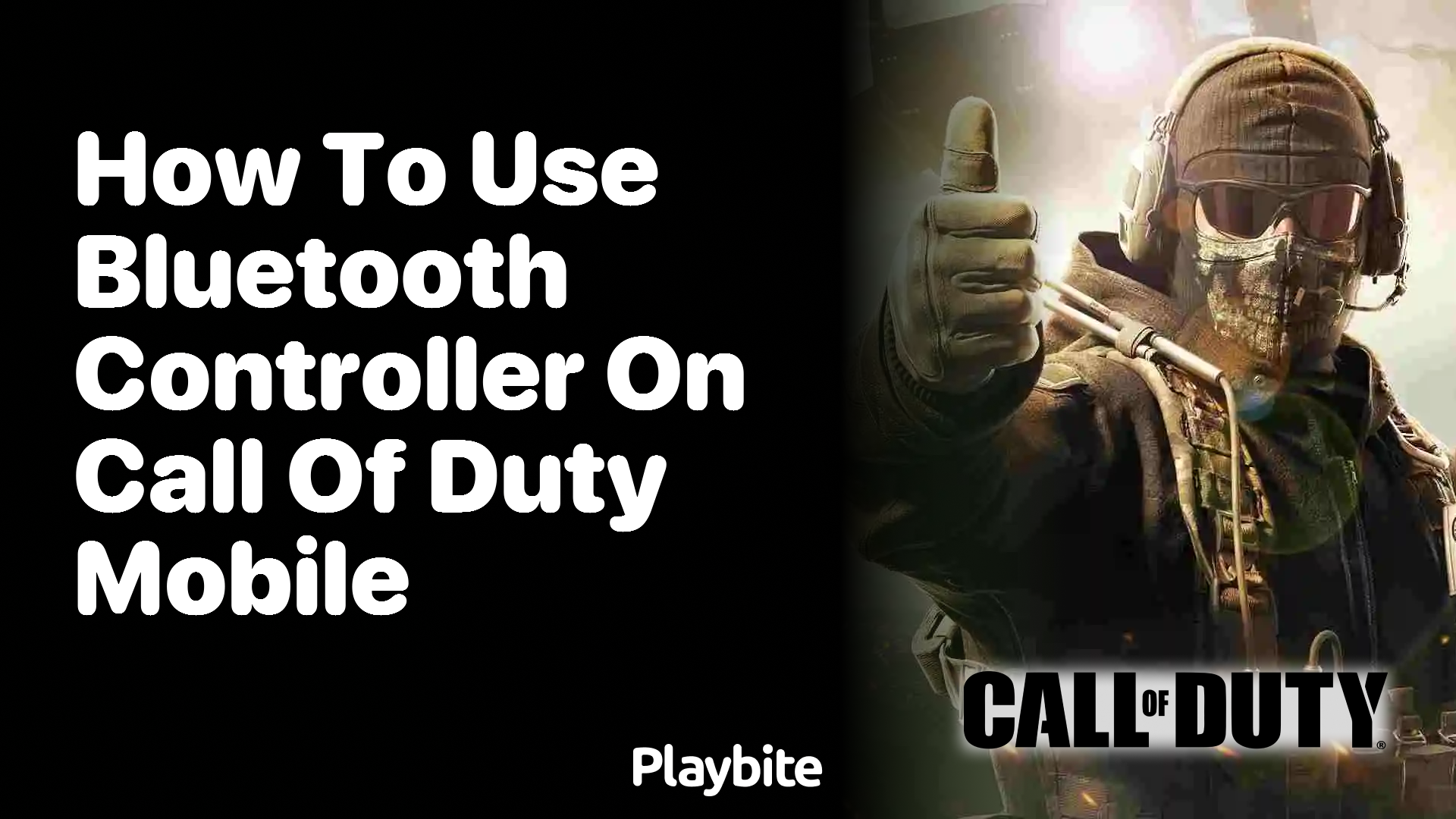 How to Use a Bluetooth Controller on Call of Duty Mobile