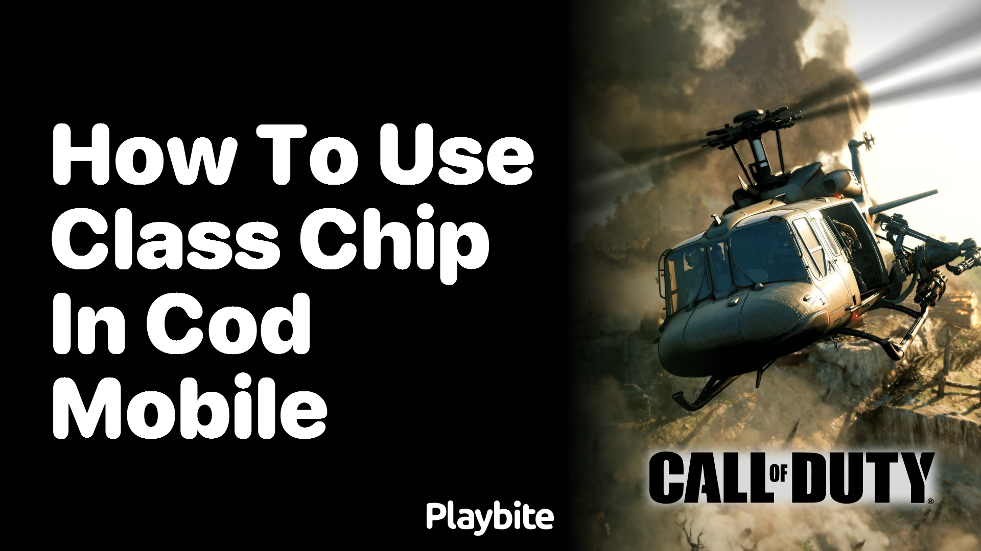 How to Use Class Chip in COD Mobile: A Simple Guide