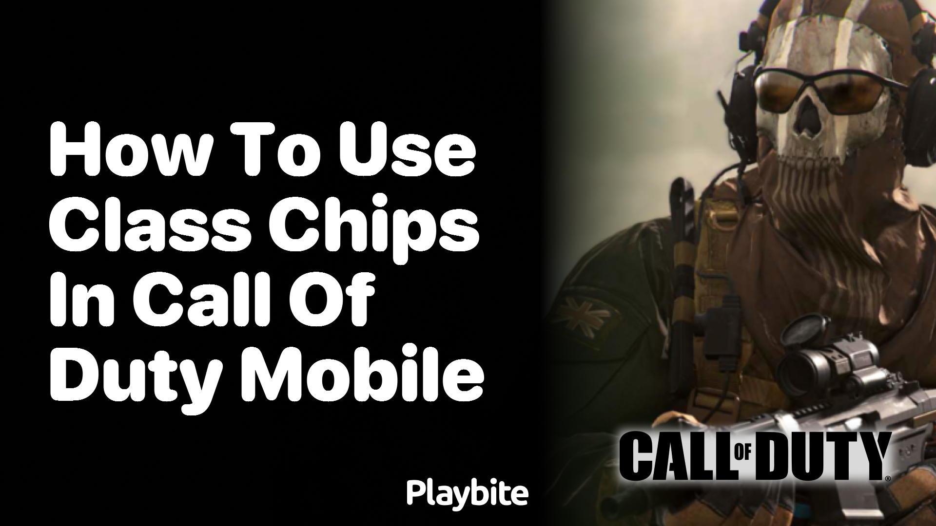 How to Use Class Chips in Call of Duty Mobile