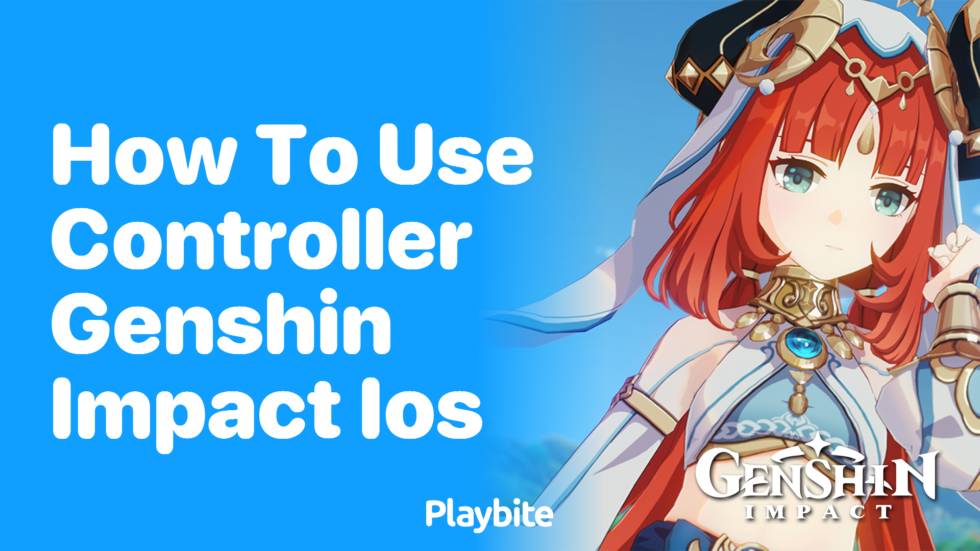 How to Use a Controller with Genshin Impact on iOS Playbite