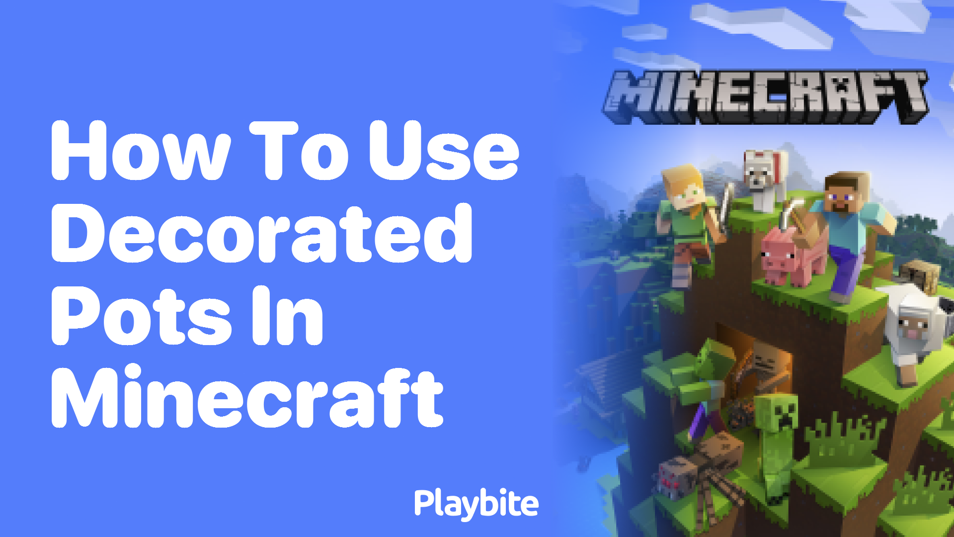 How to Use Decorated Pots in Minecraft