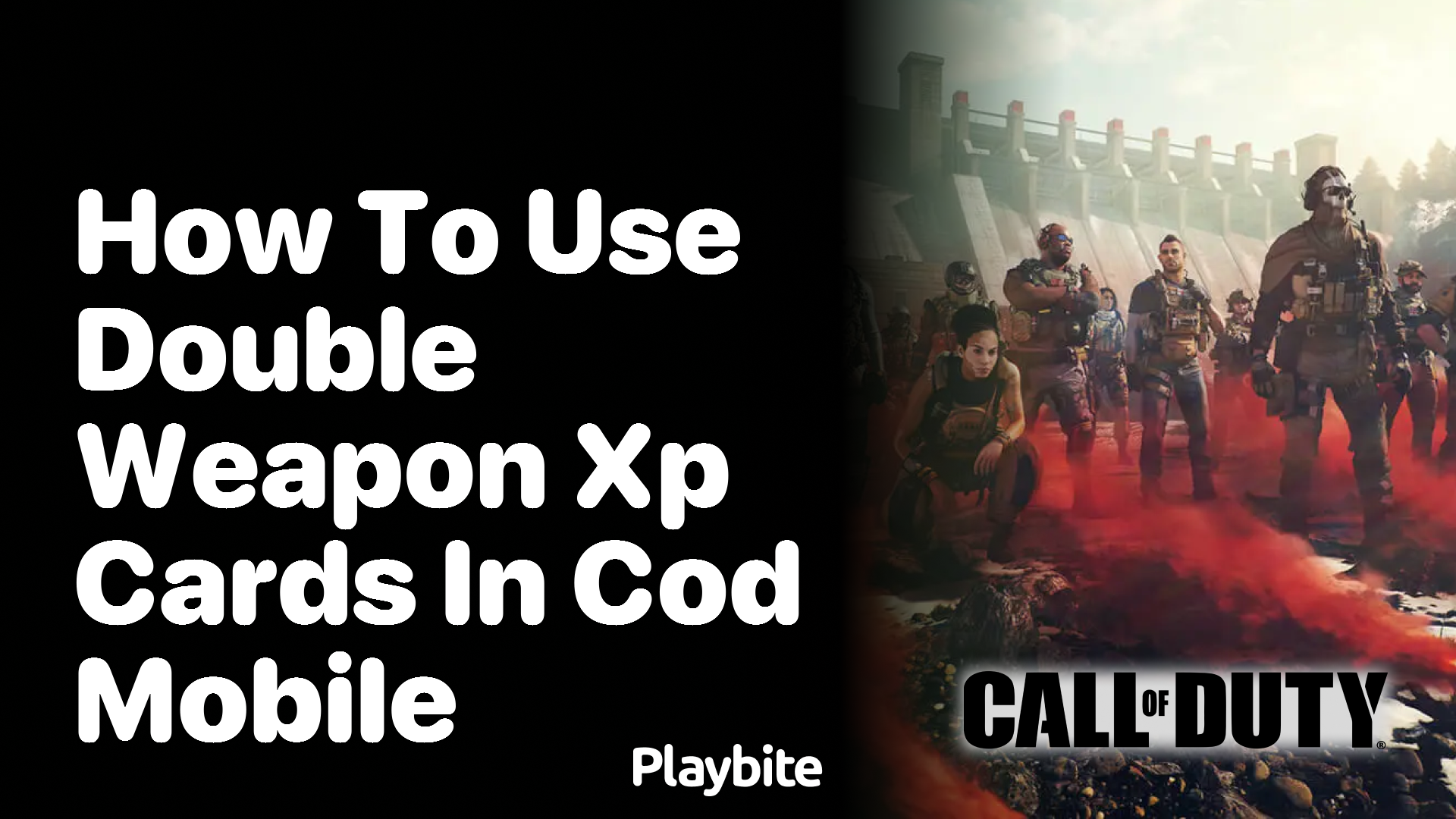 How to Use Double Weapon XP Cards in CoD Mobile
