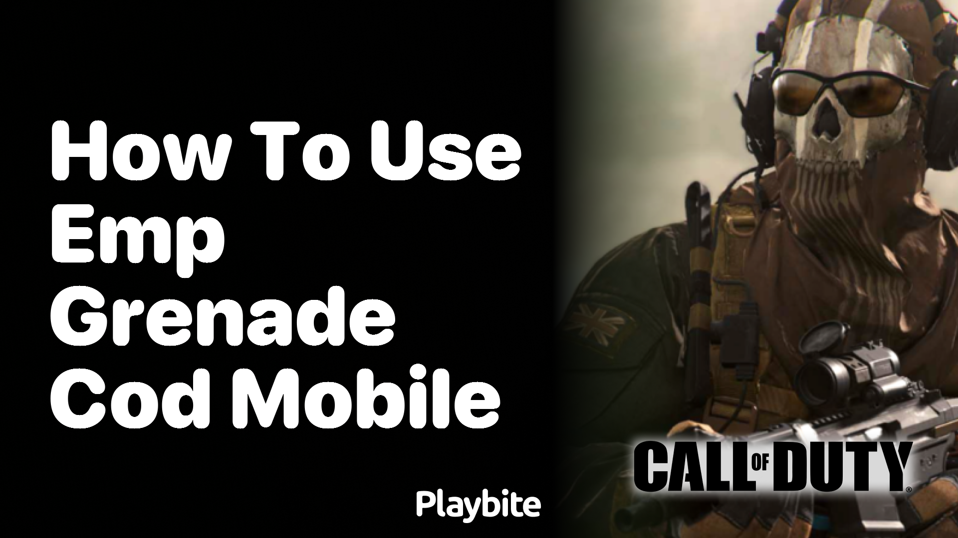 How to Use an EMP Grenade in COD Mobile