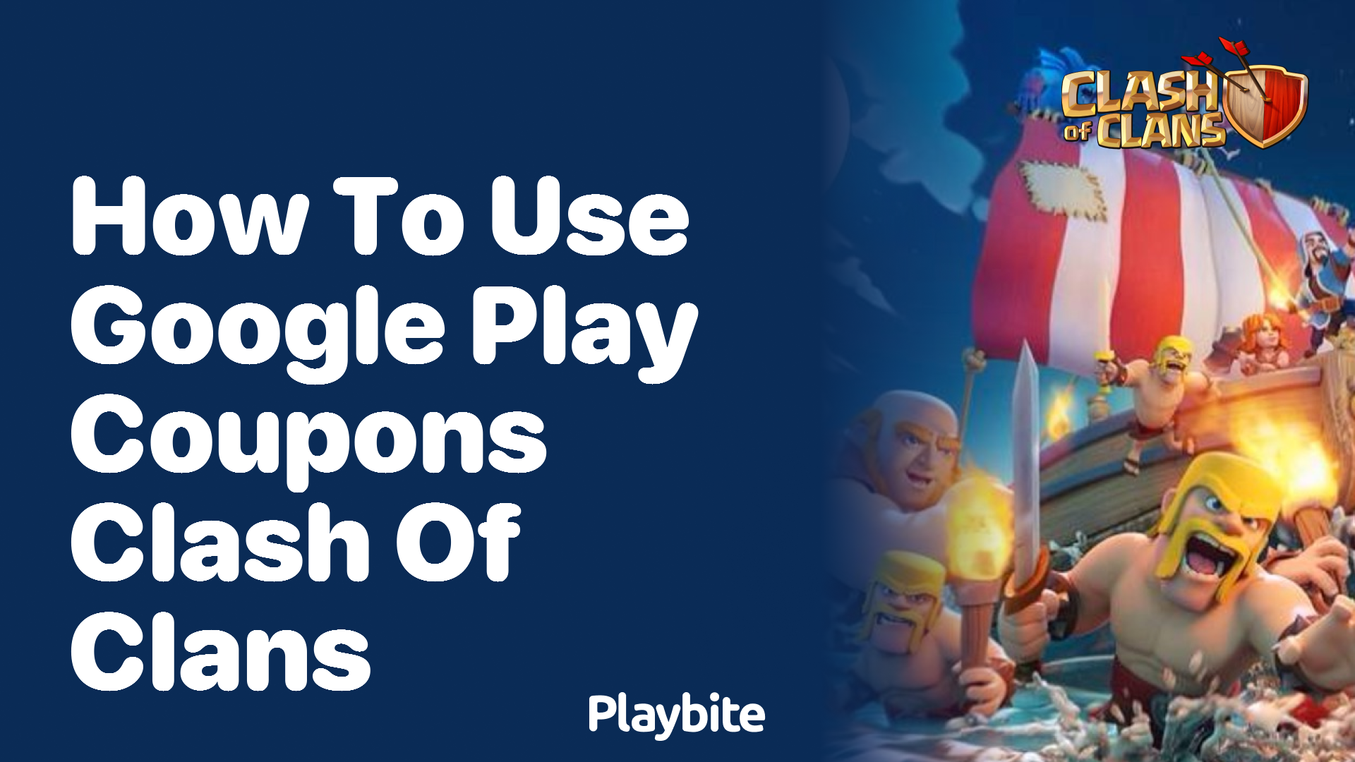 How to Use Google Play Coupons in Clash of Clans