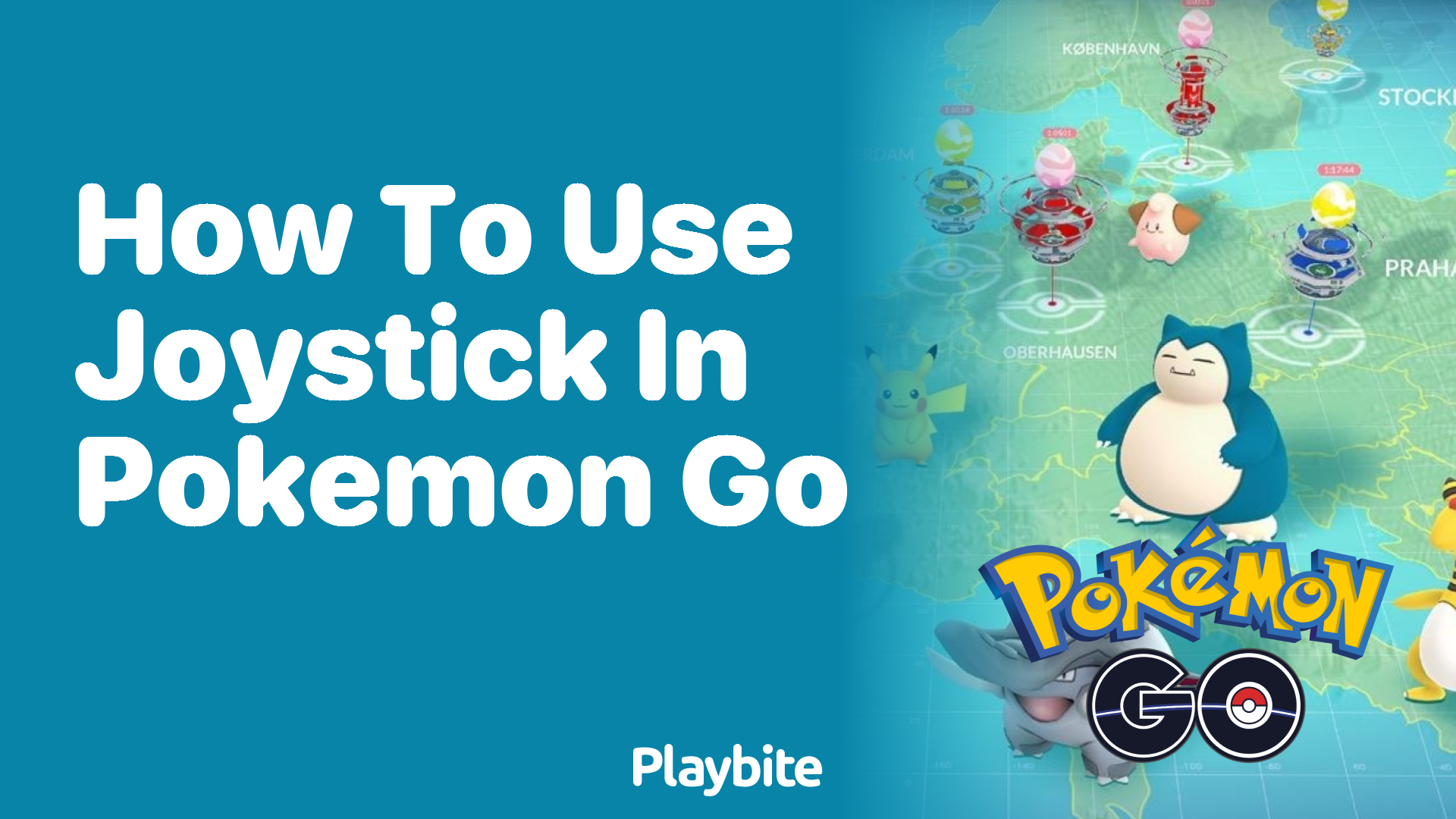 How to Use a Joystick in Pokemon GO
