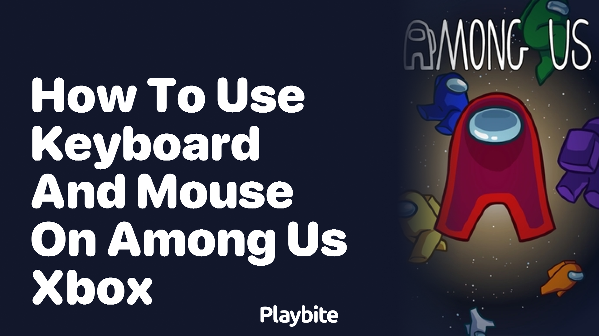 How to Use Keyboard and Mouse on Among Us Xbox