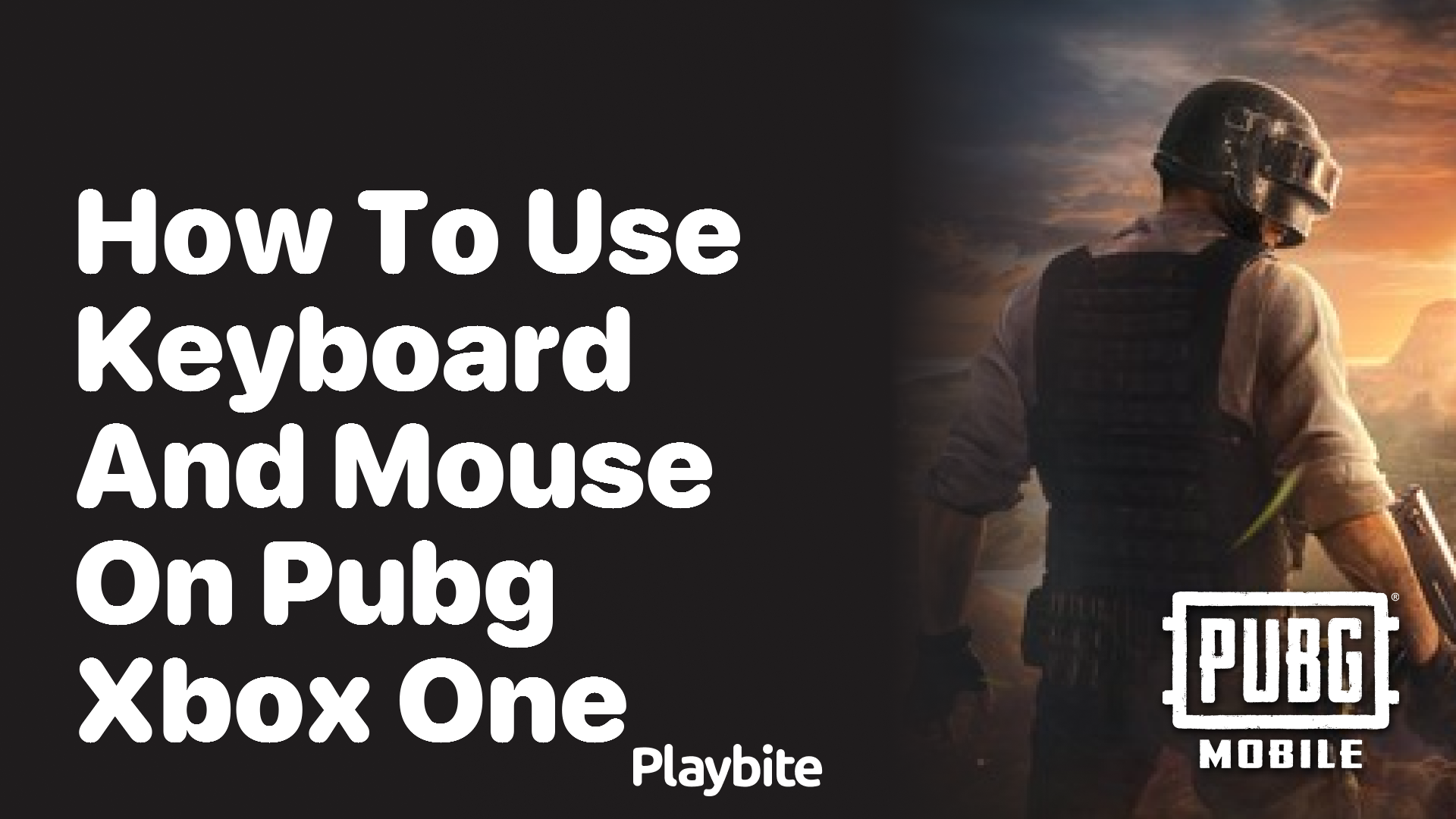 How to Use Keyboard and Mouse on PUBG Xbox One