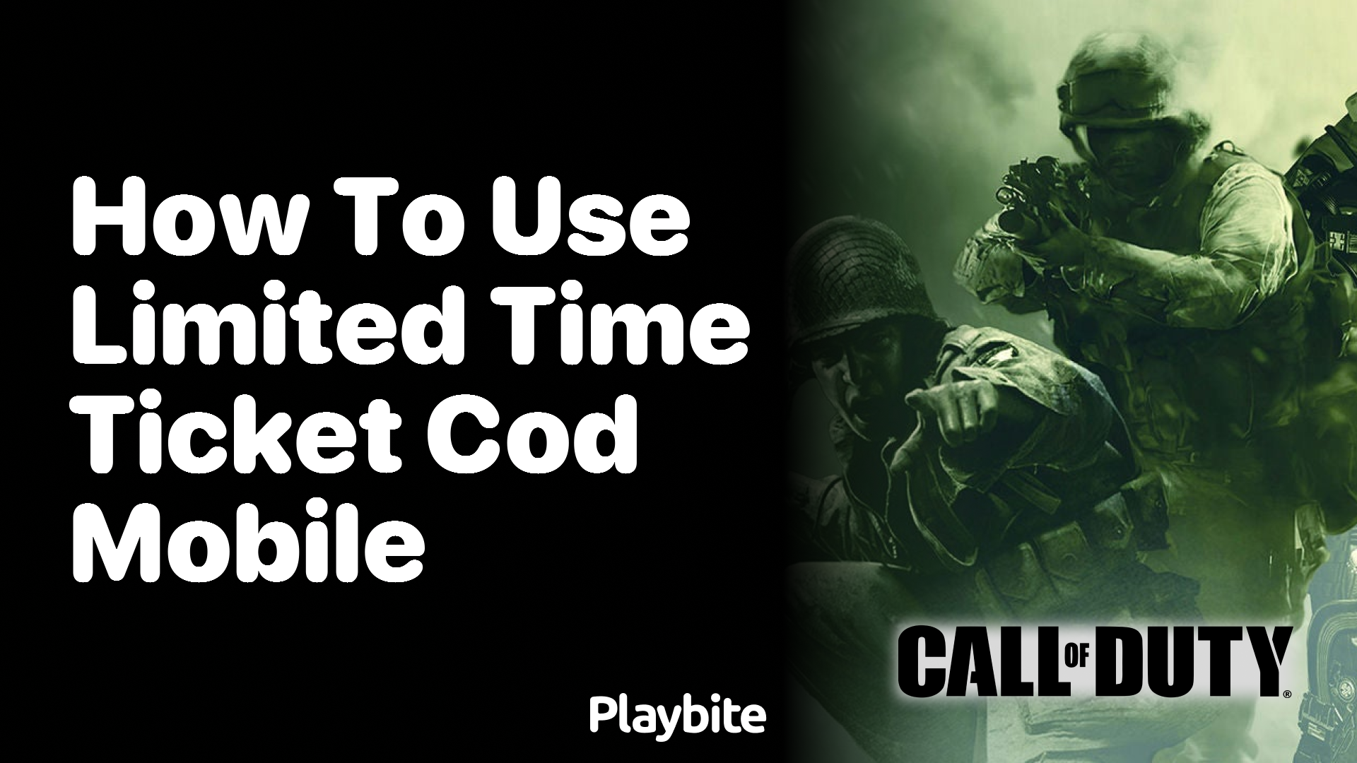 How to Use Limited Time Tickets in COD Mobile