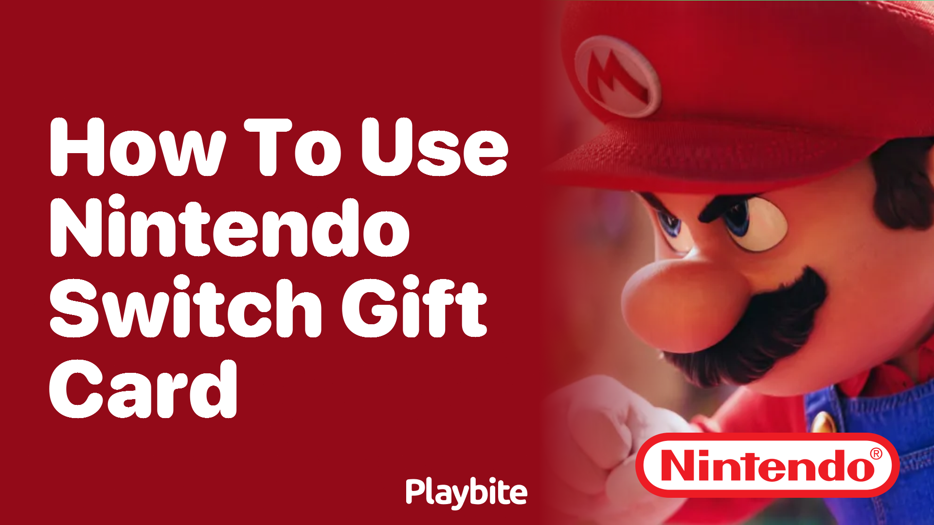 How to Use a Nintendo Switch Gift Card