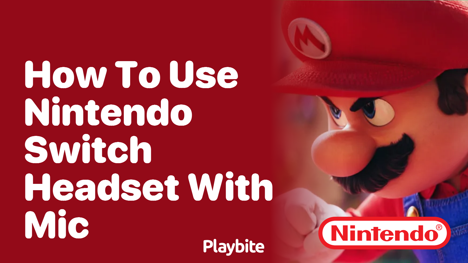 How to Use a Nintendo Switch Headset With Mic