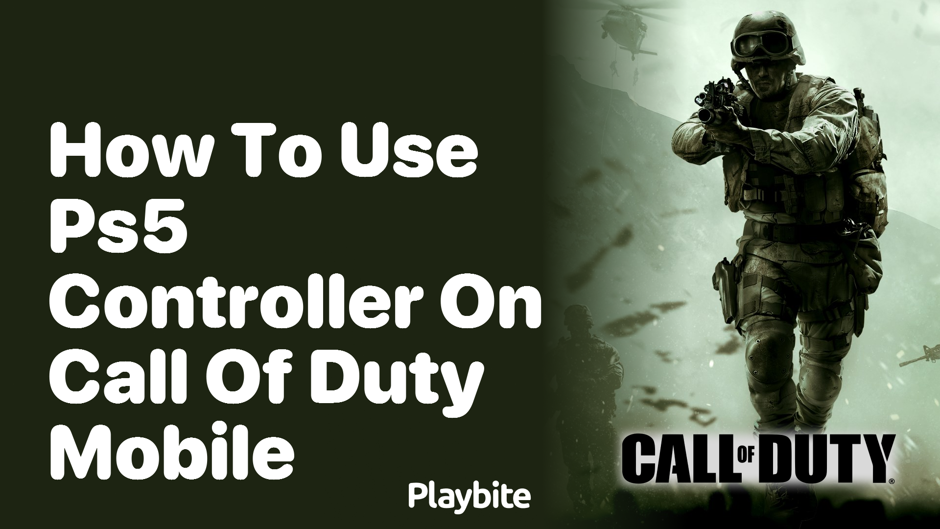 How to Use a PS5 Controller on Call of Duty Mobile