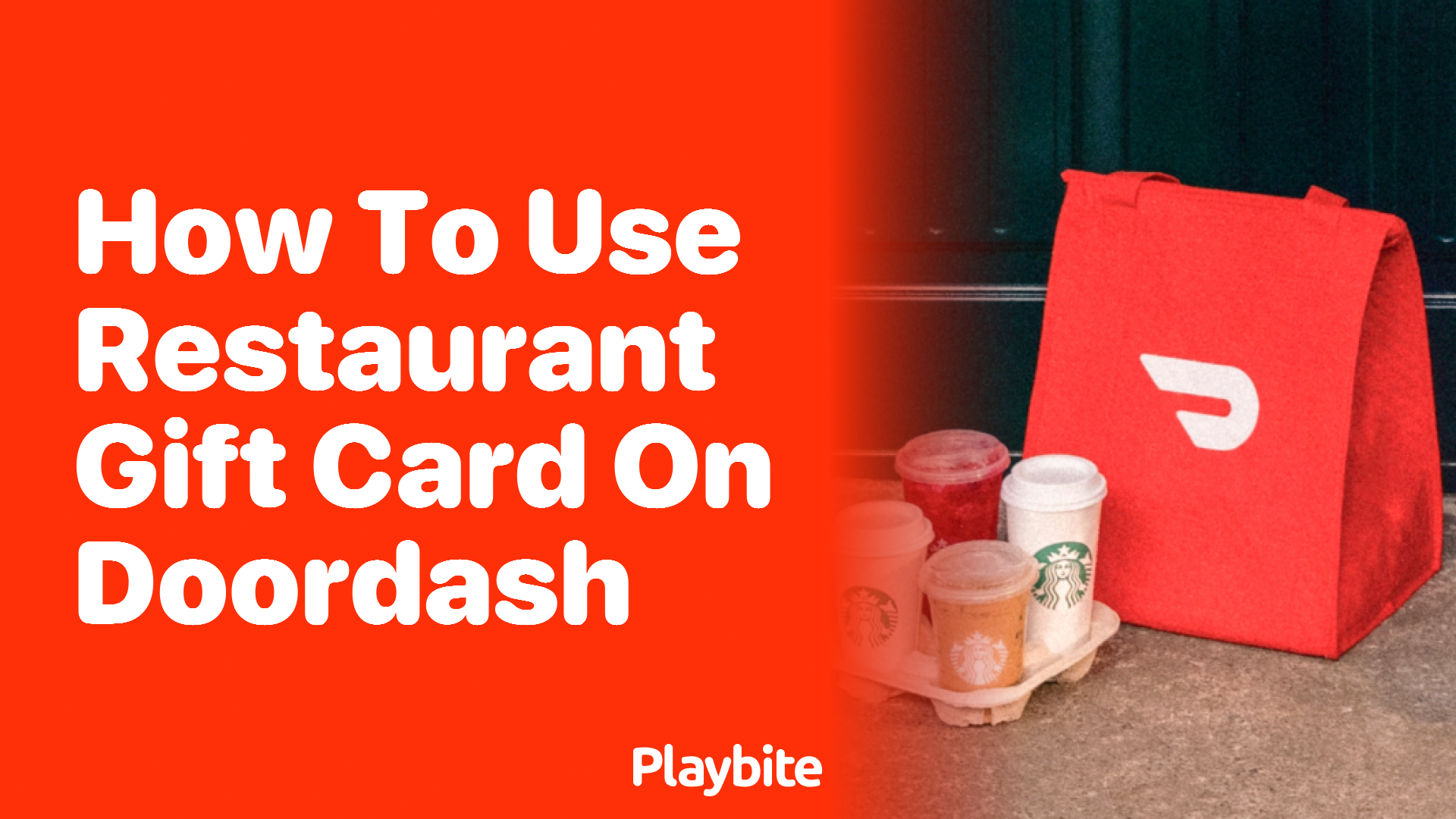 How to Use Restaurant Gift Cards on DoorDash