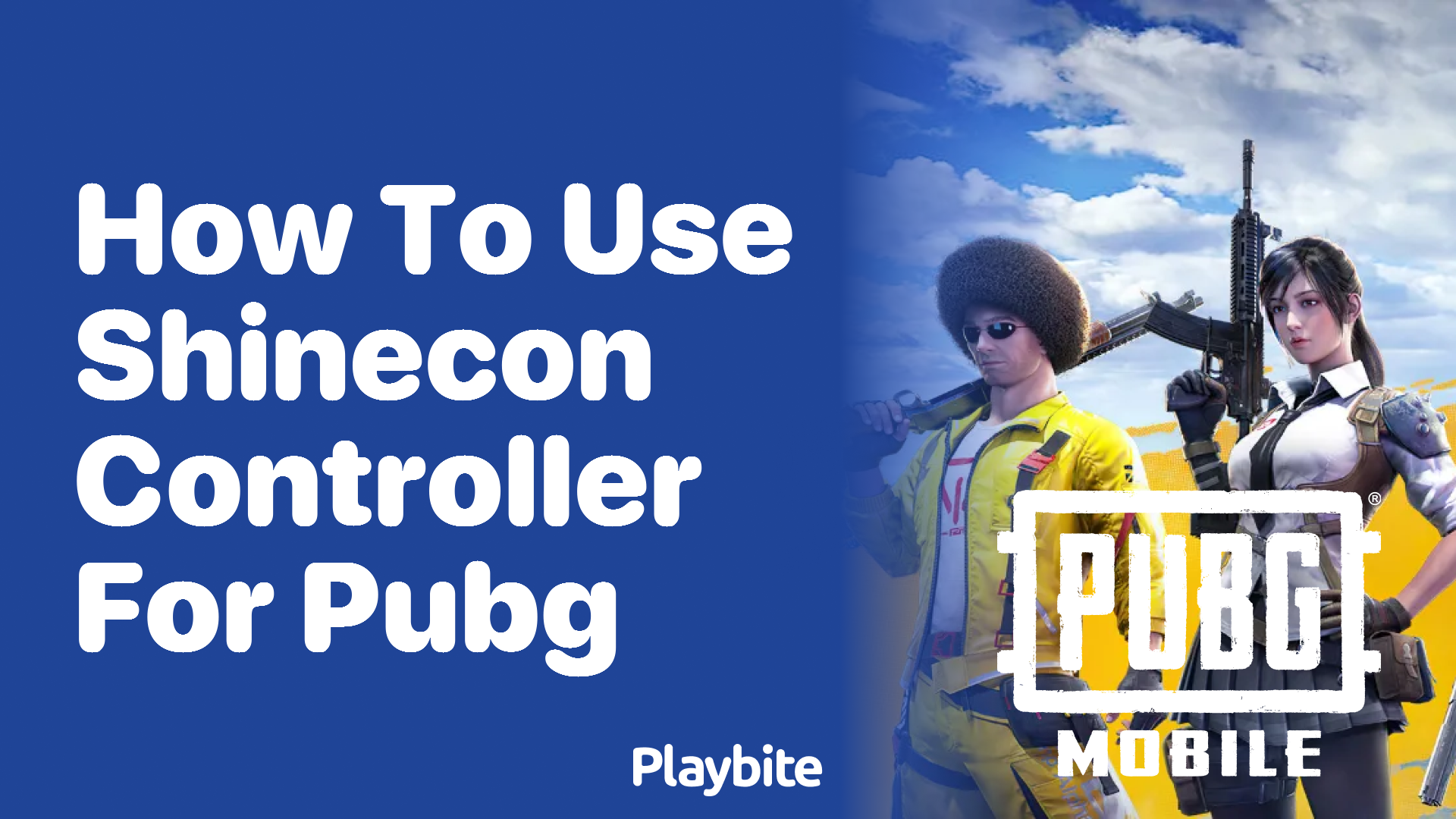 How to Use a Shinecon Controller for PUBG Mobile