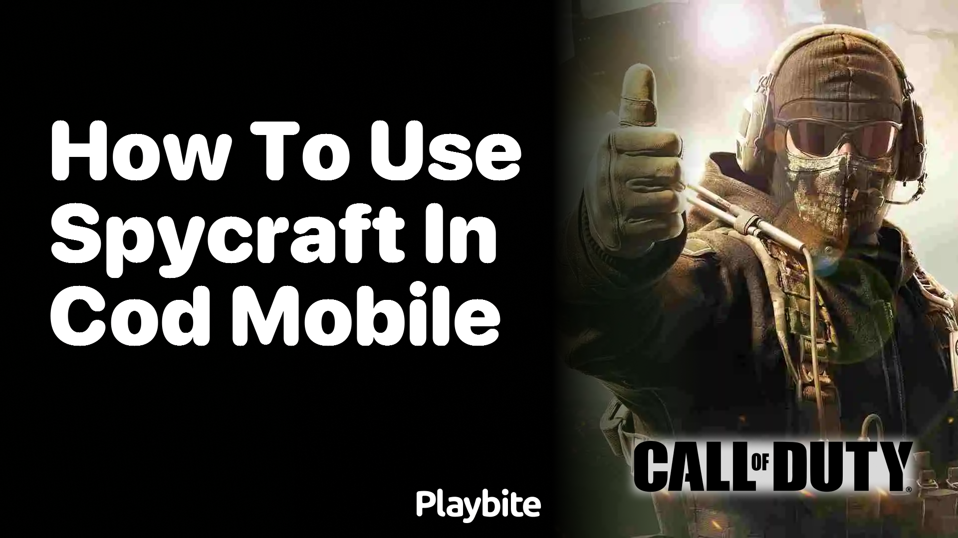 How to Use Spycraft in COD Mobile for an Edge in Gameplay