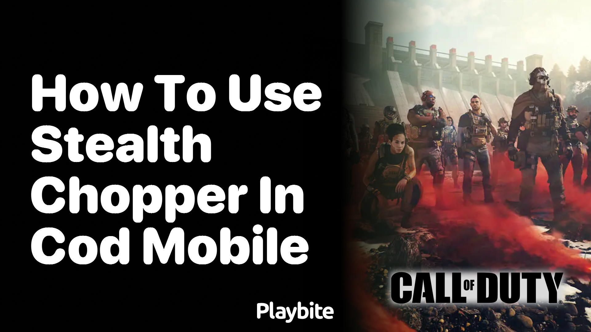 How to Use the Stealth Chopper in COD Mobile