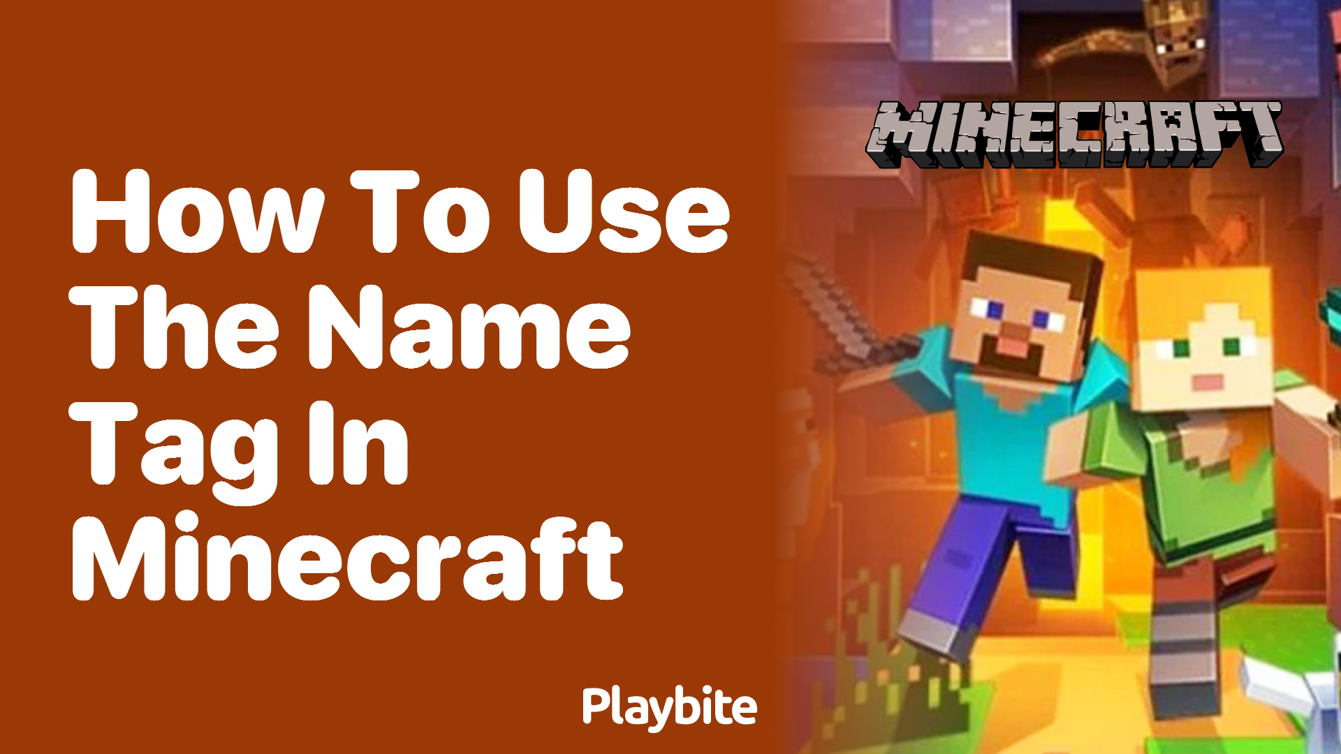 How to Use the Name Tag in Minecraft