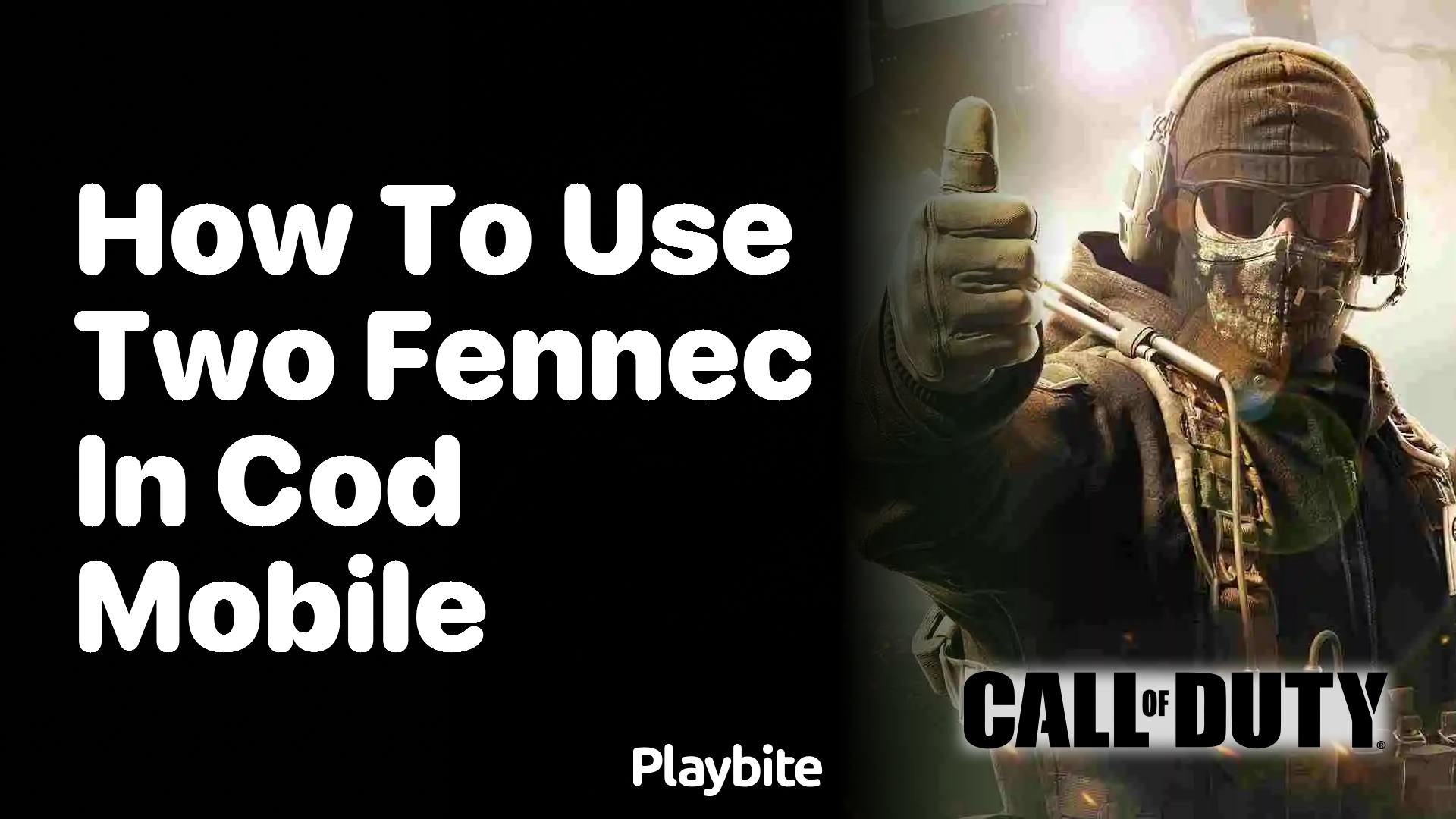 How to Use Two Fennecs in CoD Mobile