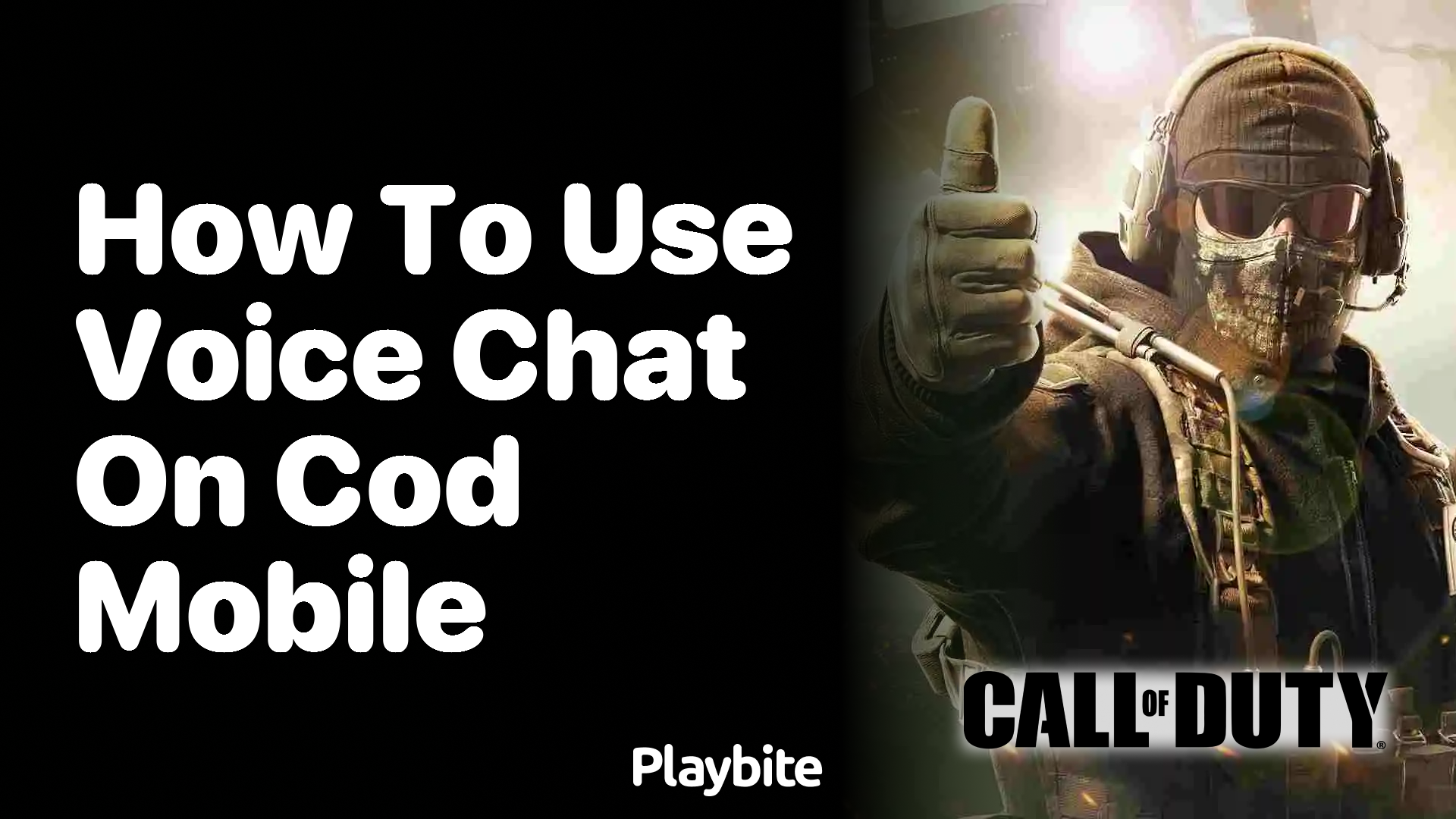 How to Use Voice Chat on COD Mobile
