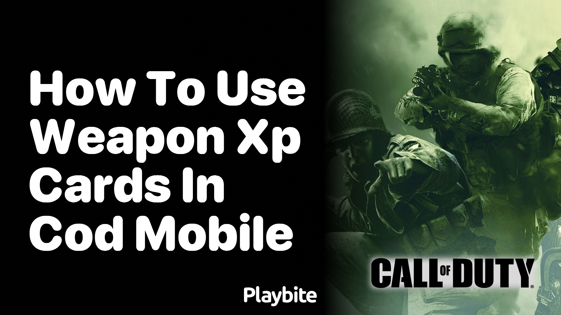 How to Use Weapon XP Cards in COD Mobile
