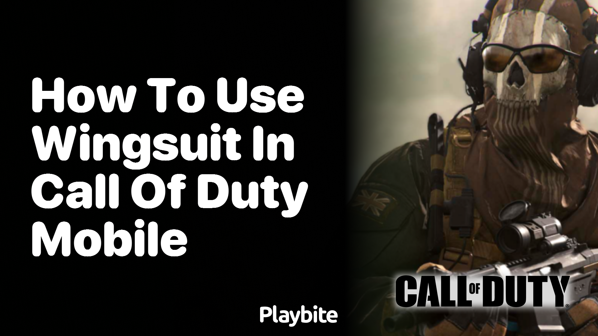 How to Use a Wingsuit in Call of Duty Mobile