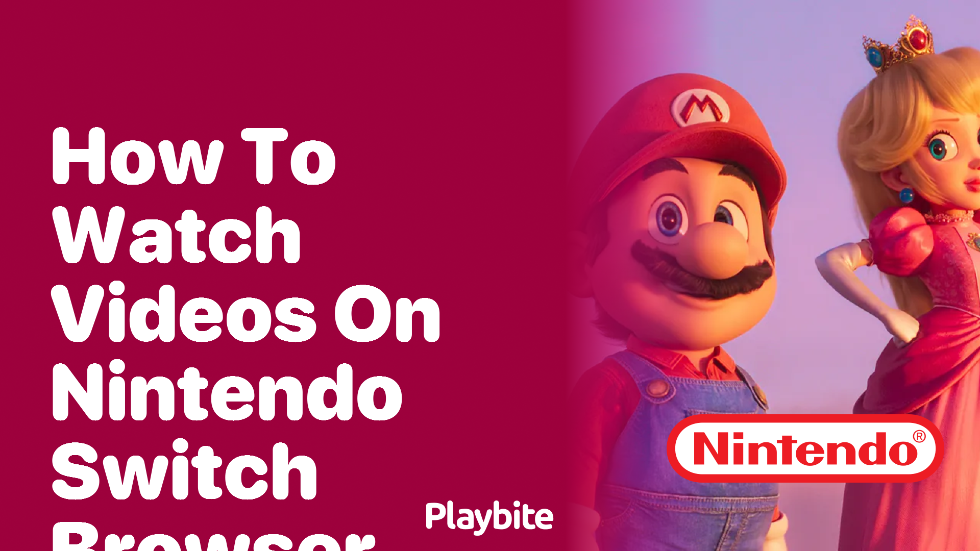 How to Watch Videos on Your Nintendo Switch Browser