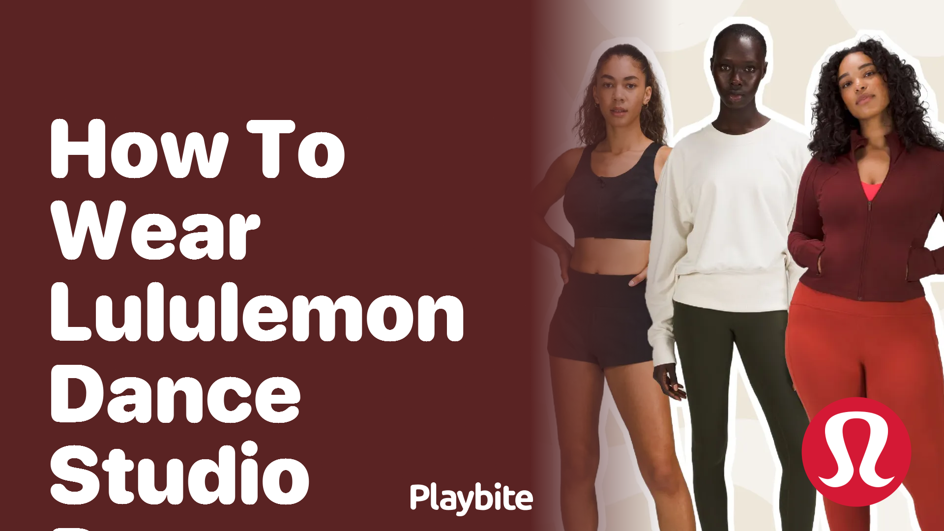 How to Wear Lululemon Dance Studio Pants - Playbite