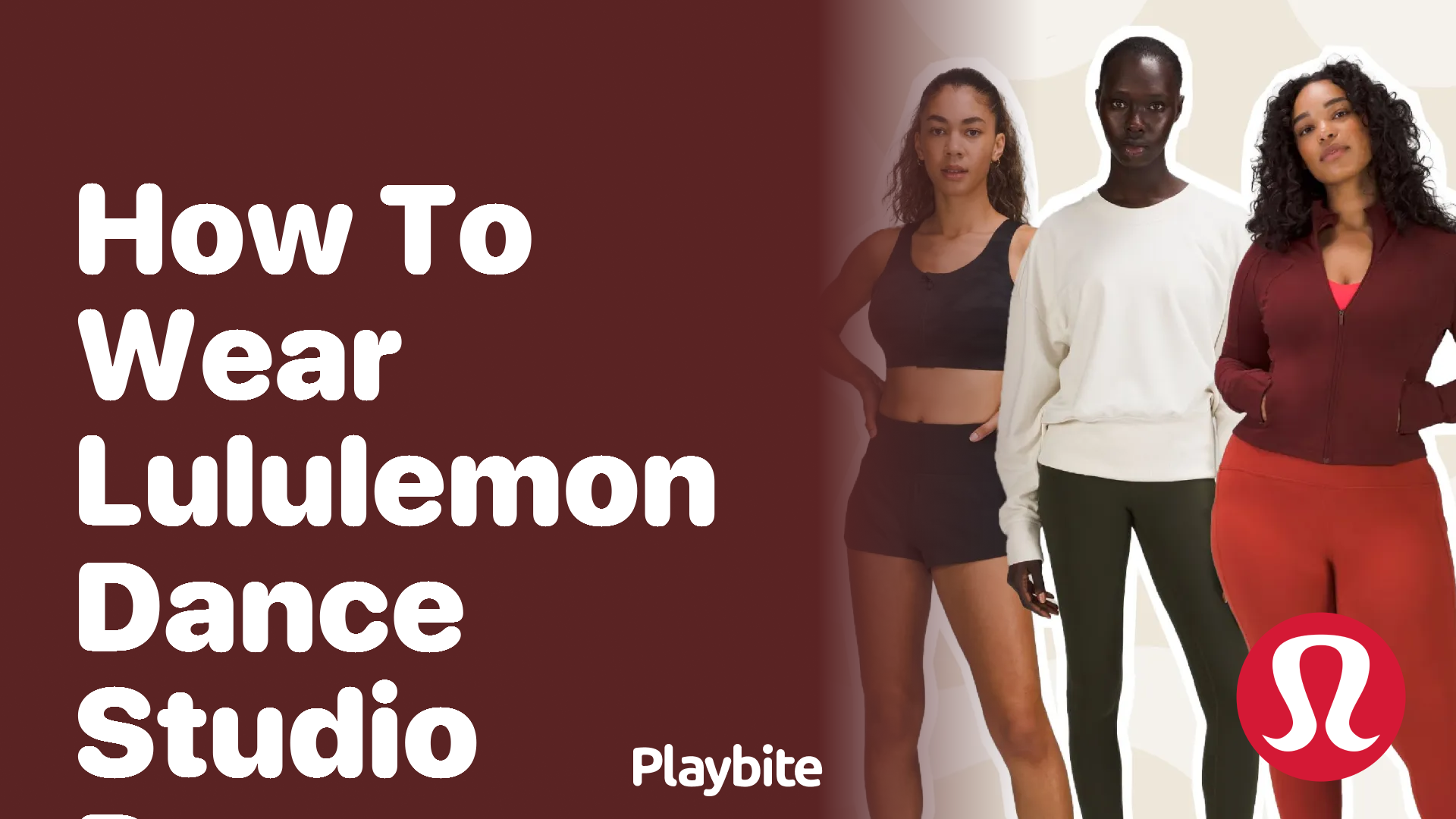 How to Wear Lululemon Dance Studio Pants