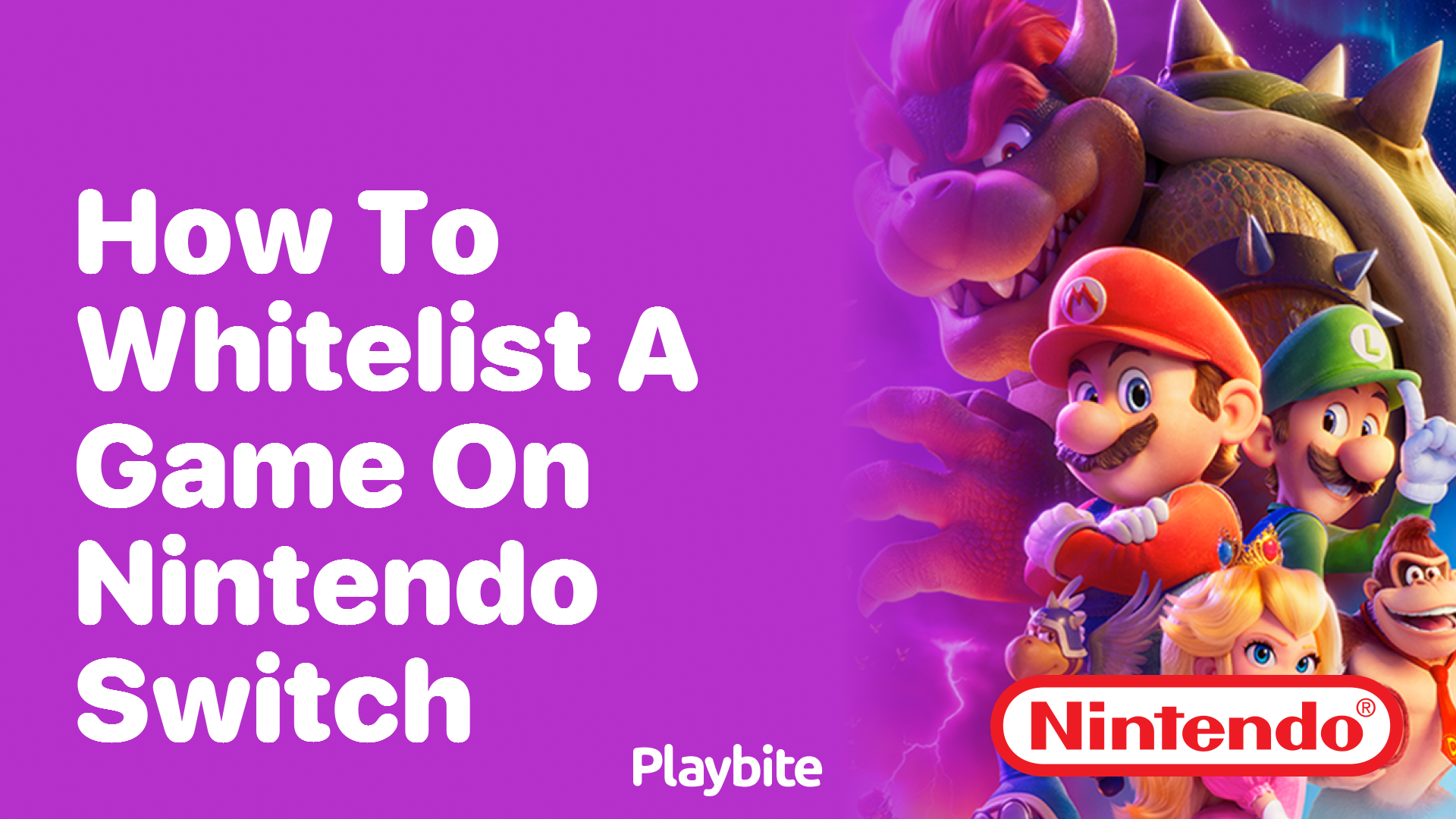 How to Whitelist a Game on Nintendo Switch: A Simple Guide