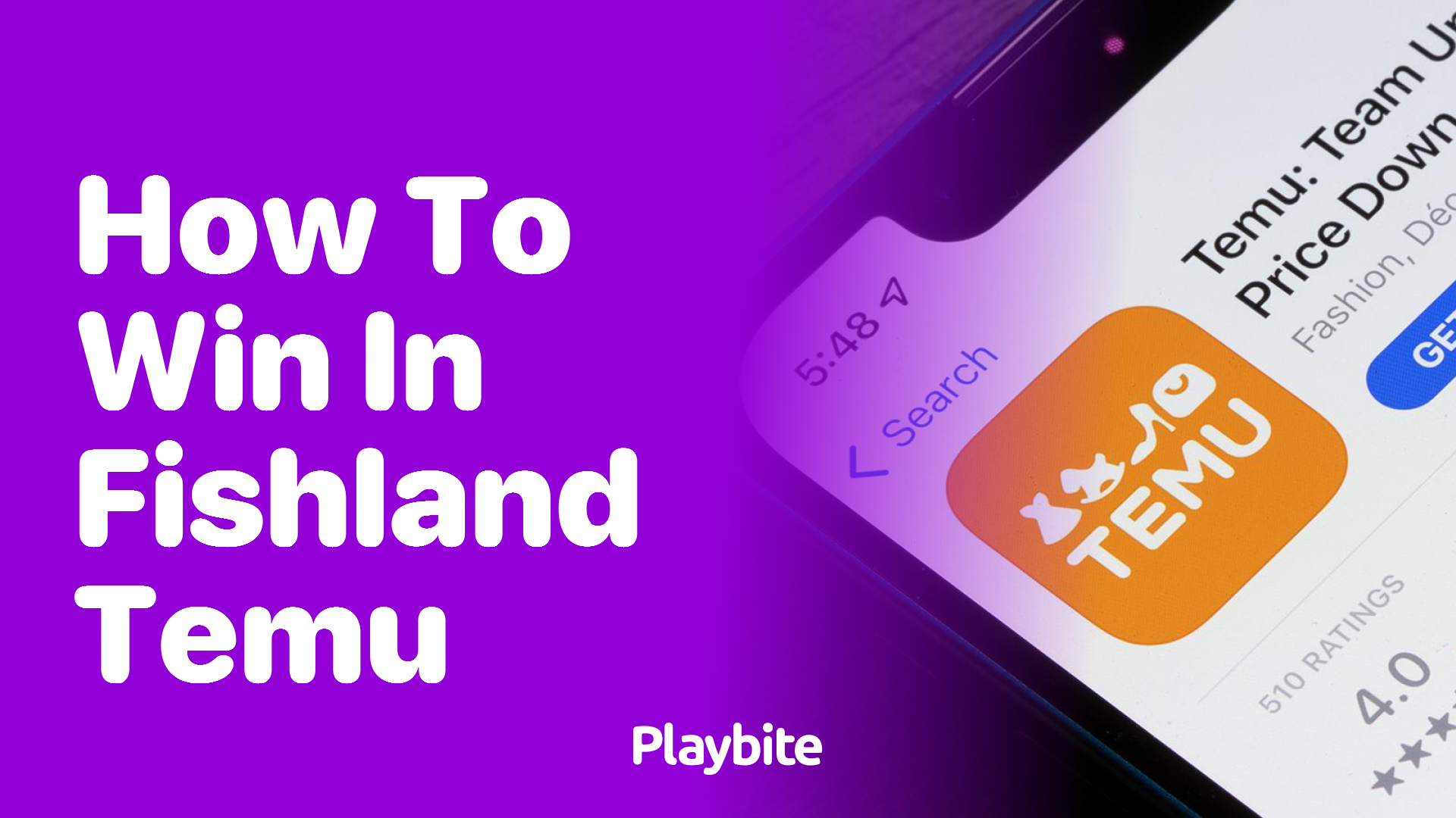 How to Win in Fishland on Temu