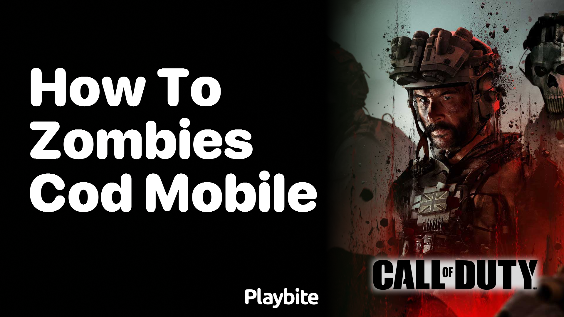 How to Play Zombies in Call of Duty Mobile