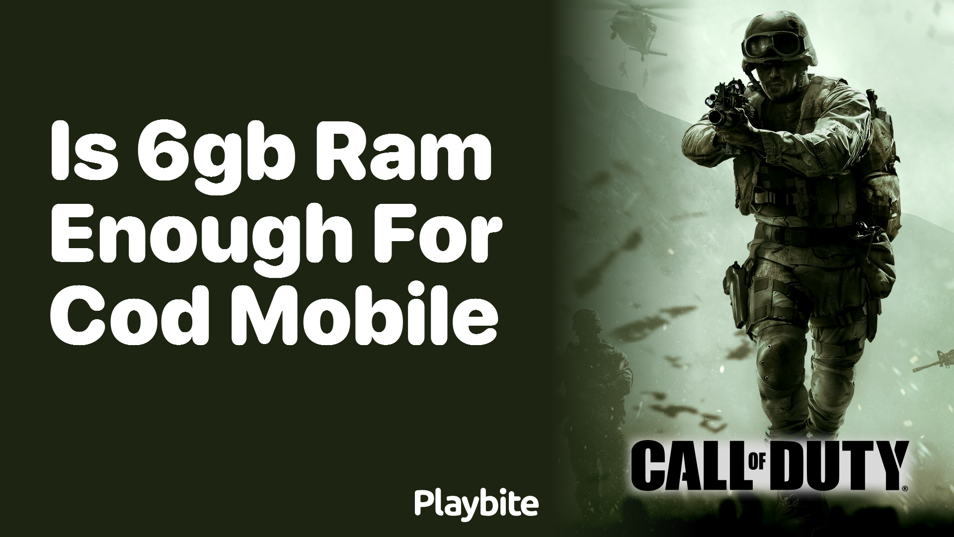 Is 6GB RAM Enough for Call of Duty Mobile?