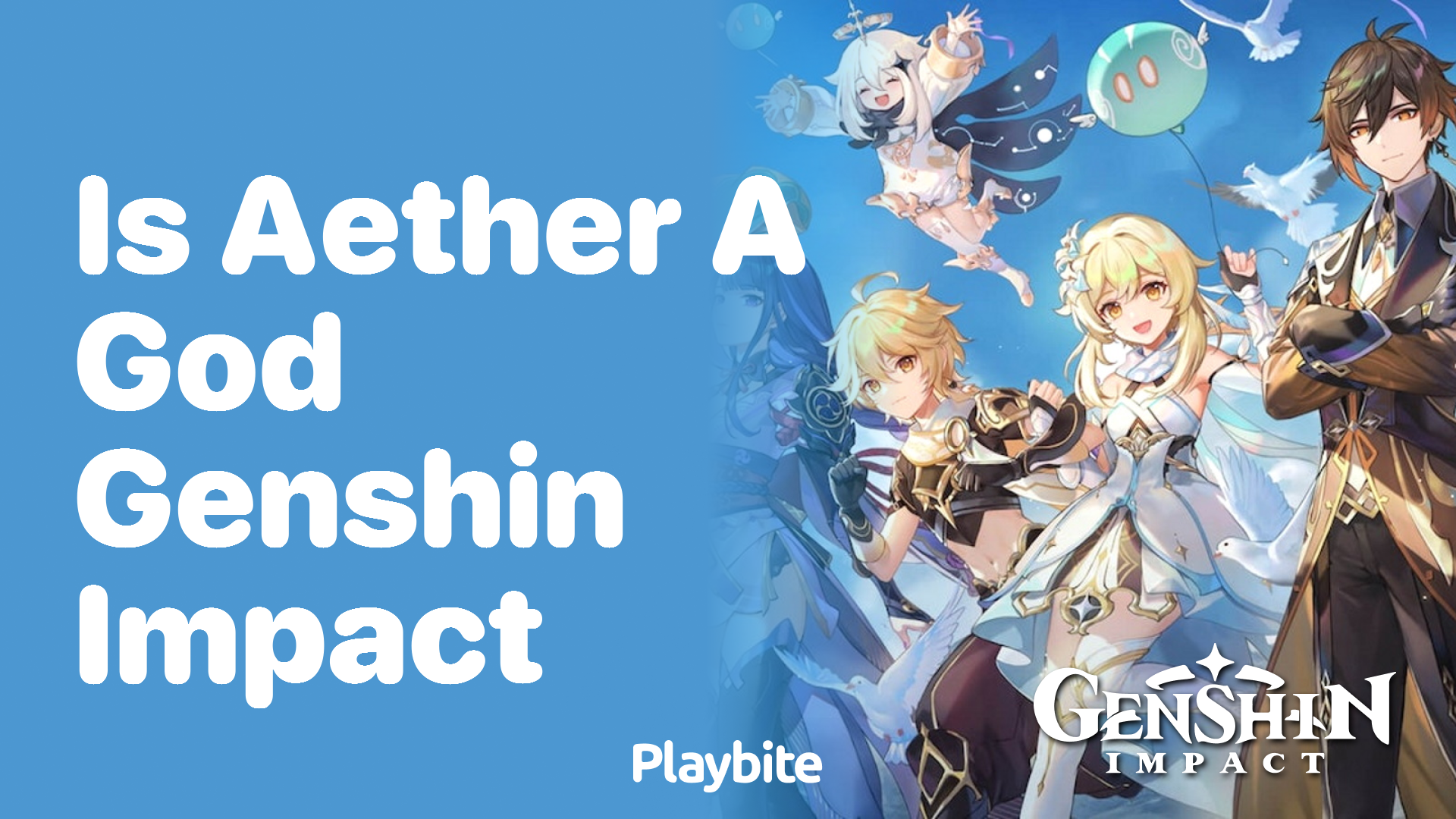 Is Aether a God in Genshin Impact?