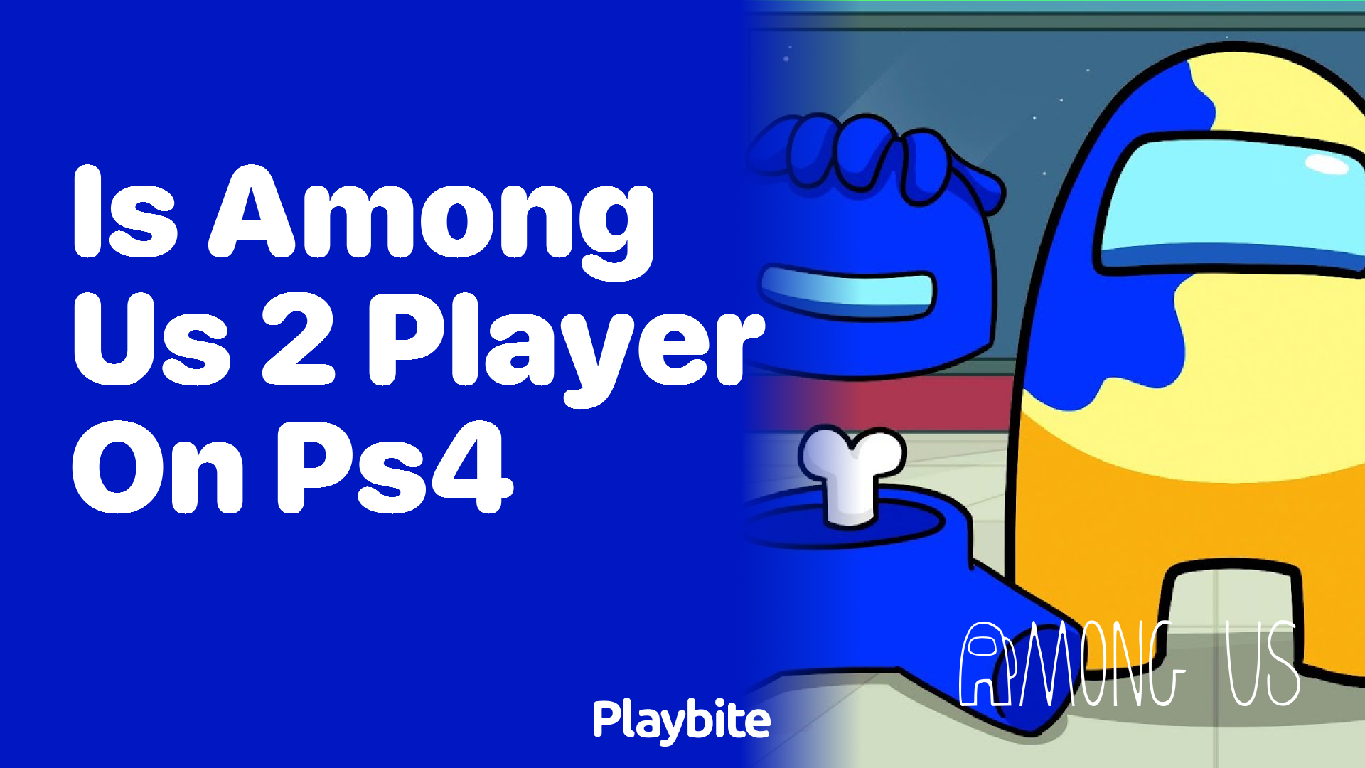 Is Among Us a 2-Player Game on PS4?