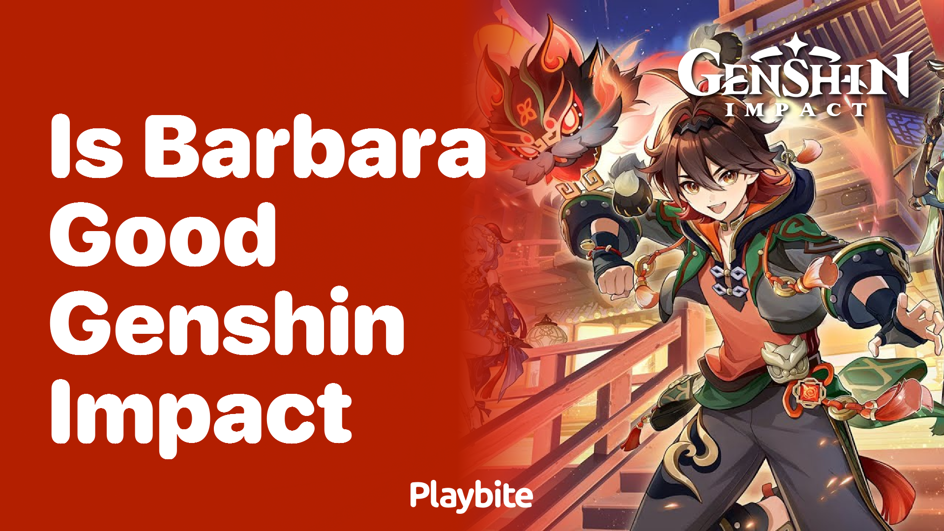 Is Barbara Good in Genshin Impact?