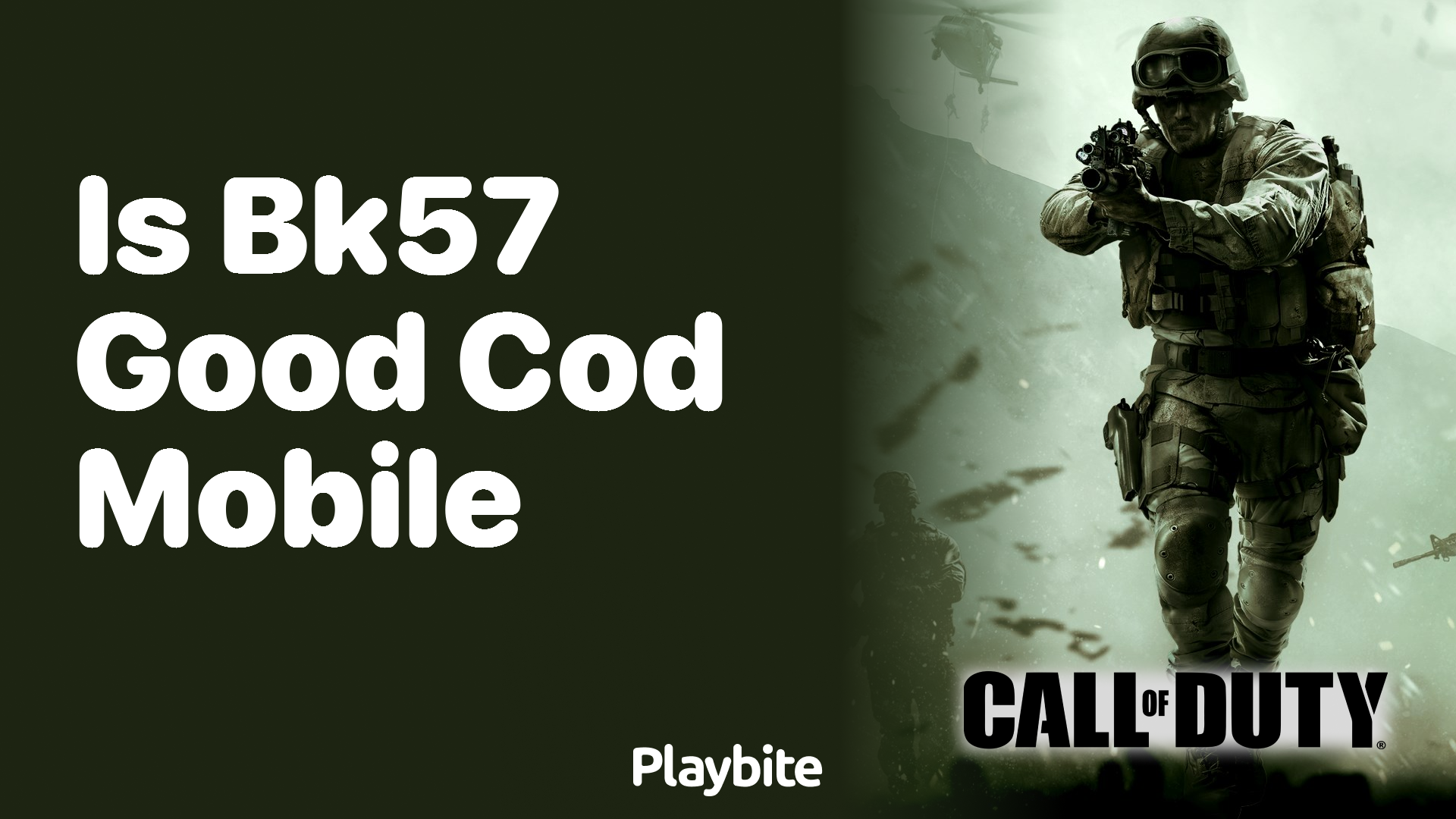 Is the BK57 Good in COD Mobile?