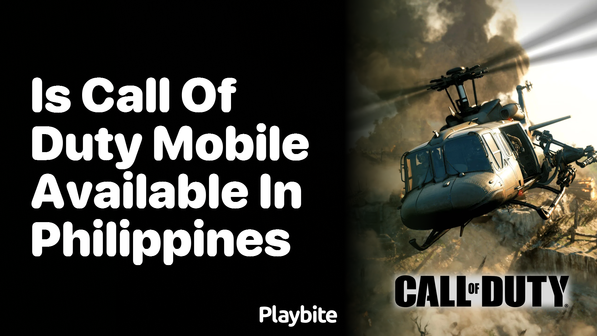 Is Call of Duty Mobile Available in the Philippines?