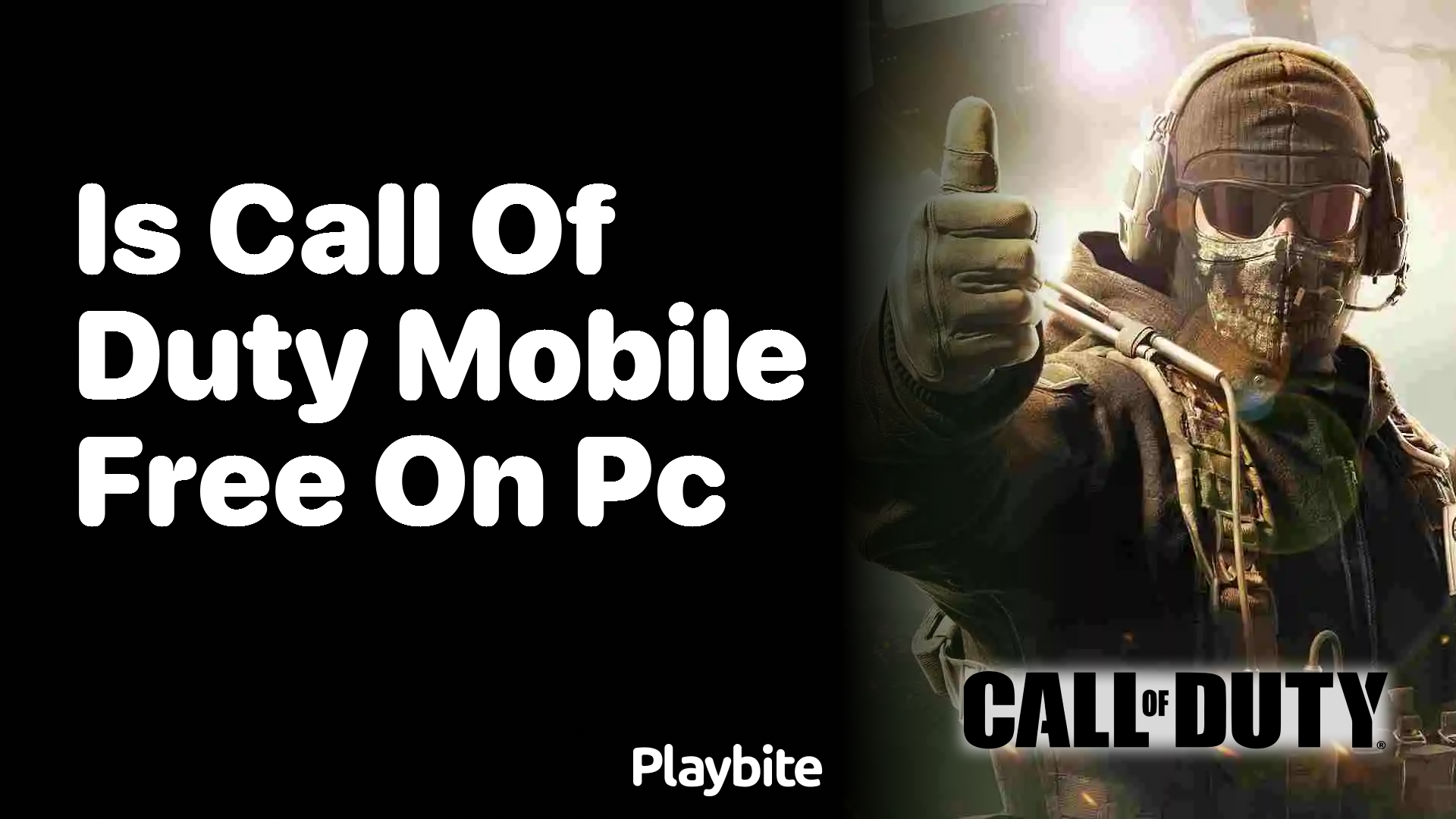 Is Call of Duty Mobile Free on PC? Let’s Dive In!