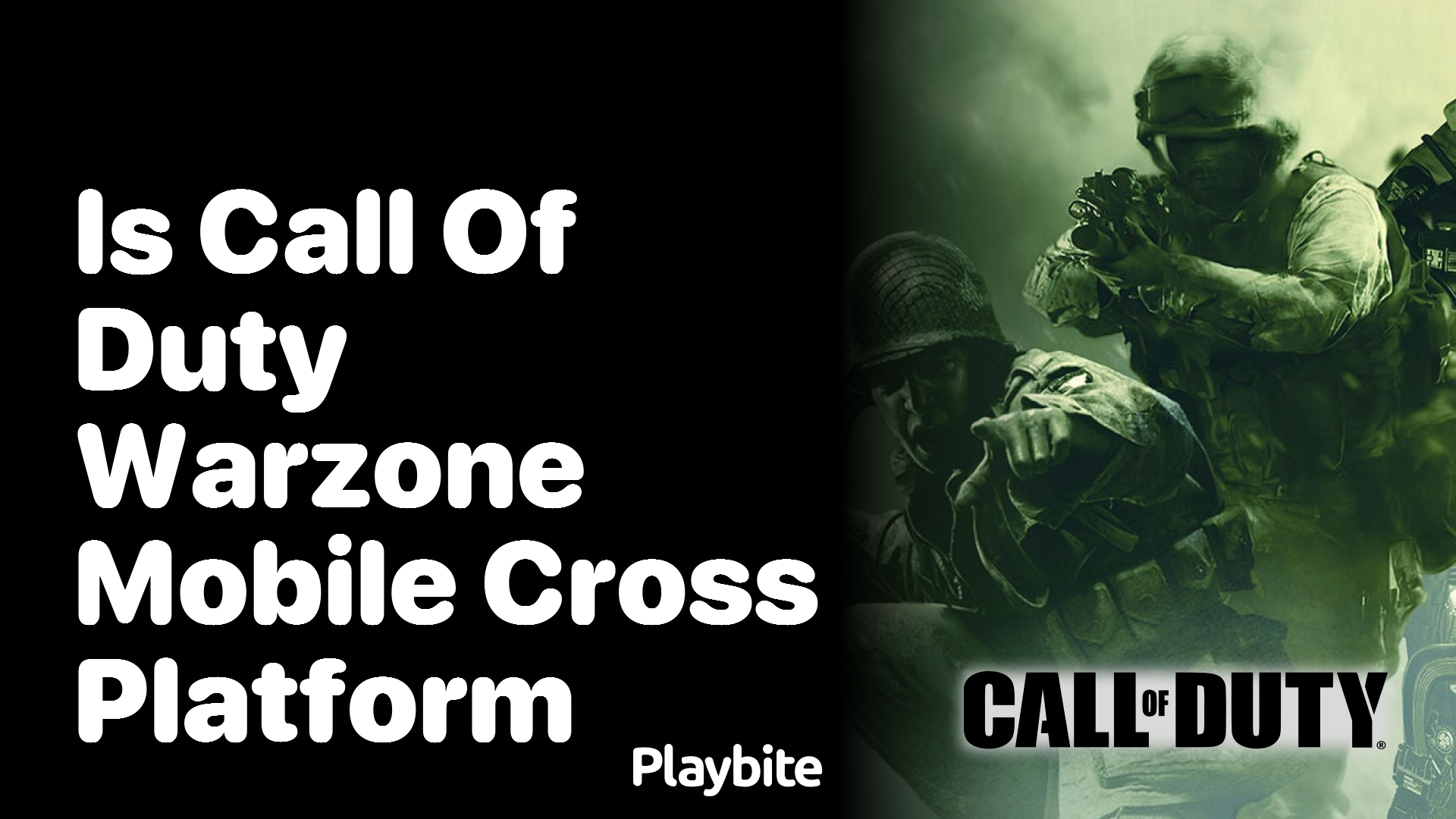 Is Call of Duty Warzone Mobile Cross-Platform?