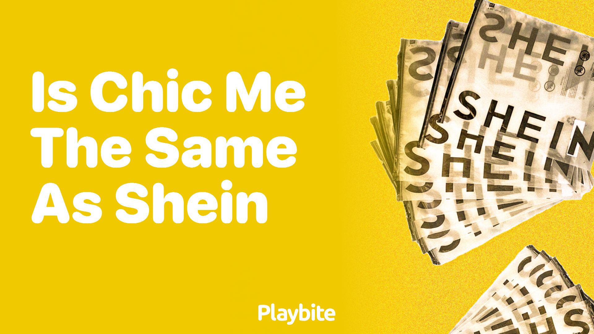 Is Chic Me the Same as Shein?