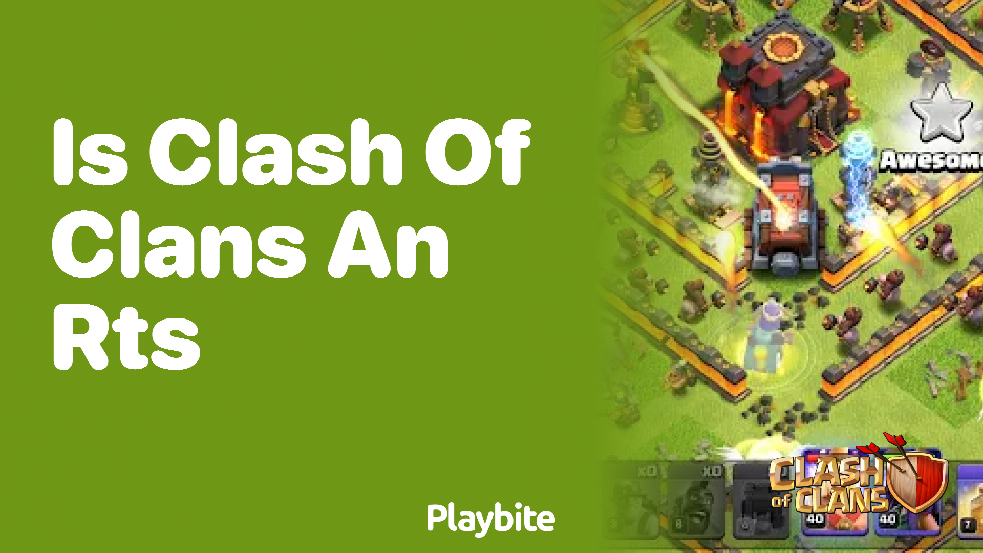 Is Clash of Clans Considered an RTS Game?